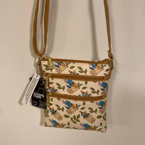 Loungefly Disney Lilo & Stitch Boba Crossbody Bag - Picture 10 of 16